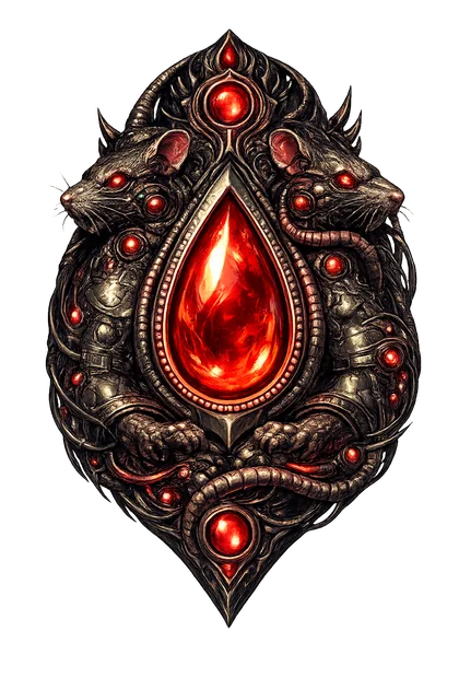 Medidor vermelho — caos