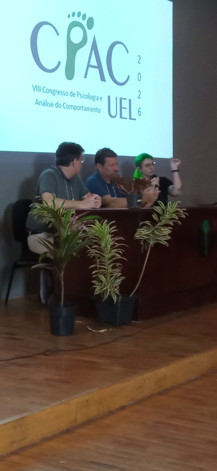 CRIACOM 2026 — Hernando, Yulla e pesquisador no CPAC