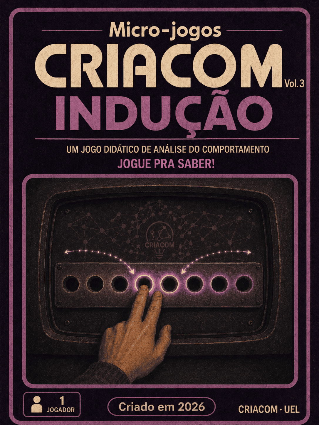 Micro-jogos CRIACOM Vol. 3 — Indução