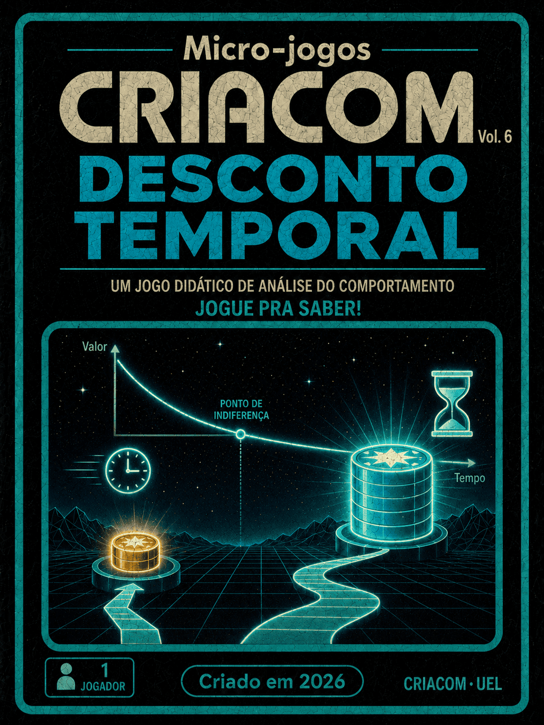 Micro-jogos CRIACOM Vol. 6 — Desconto Temporal